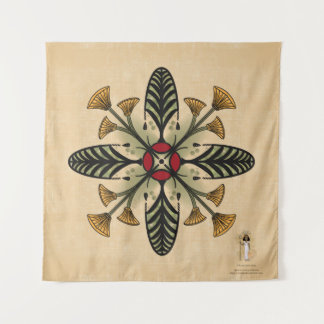 Hathor, de Golden One Tapestry Wandkleed