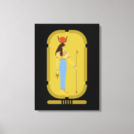 Hathor Egyptian Ancient Goddess Canvas print