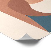 Hathor Egyptische Godin Modern Abstract Poster (Hoek)