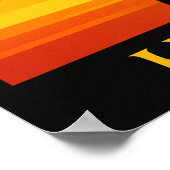 Hathor Egyptische Godin Sunset Poster Art (Hoek)