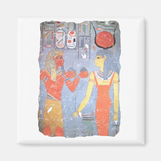 Hathor en Horemheb Magneet (Voorkant)