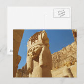 Hathor - godin van de liefde en muziek, Egypte Briefkaart (Voorkant / Achterkant)
