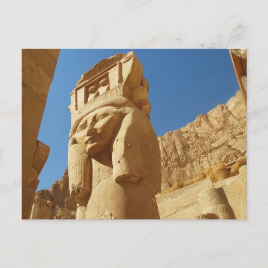 Hathor - godin van de liefde en muziek, Egypte Briefkaart (Voorkant)