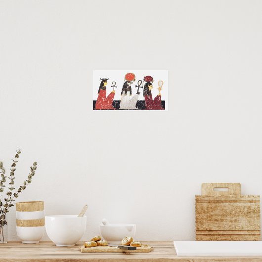 Hathor, Ra en Selkis Poster (Keuken)