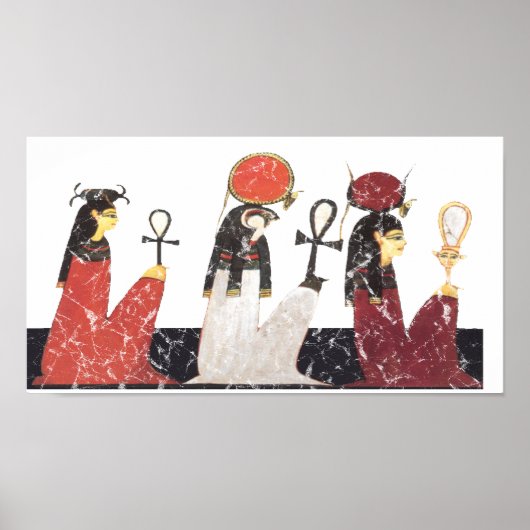 Hathor, Ra en Selkis Poster (Voorkant)