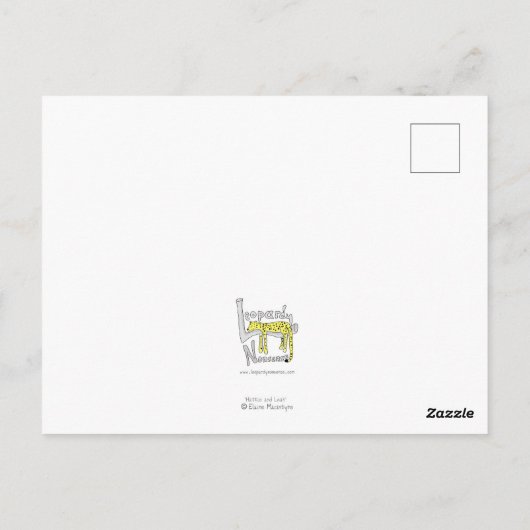 Hatie & Leah schattig briefkaart van Pembroke Wels (Achterkant)