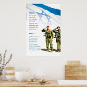 hatikva_soldaten poster (Keuken)