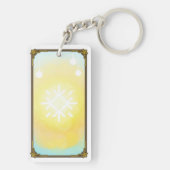 Hatoful Advent calendar 10: Amazing Tosaka Sleutelhanger (achterkant)