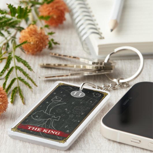 Hatoful Advent calendar 11: The King Sleutelhanger (Voorkant Rechts)