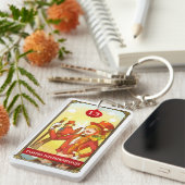 Hatoful Advent calendar 13: Tohri Nishikikouji Sleutelhanger (Voorkant Rechts)