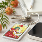 Hatoful Advent calendar 18: Anghel Higure Sleutelhanger (Voorkant Rechts)