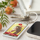 Hatoful Advent calendar 8: Death Sleutelhanger (Voorkant Rechts)