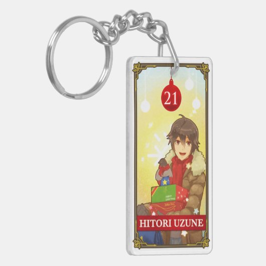 Hatoful Advent Hitori-Hatoful Kids Sleutelhanger (Voorkant Links)