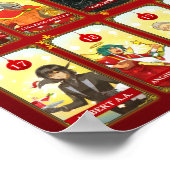 Hatoful Advent kalender Poster (Hoek)