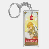 Hatoful Advent Kazuaki kun-Hitori Sleutelhanger (Voorkant Links)