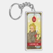 Hatoful Advent Leone-Yuuya Sleutelhanger (Voorkant Links)