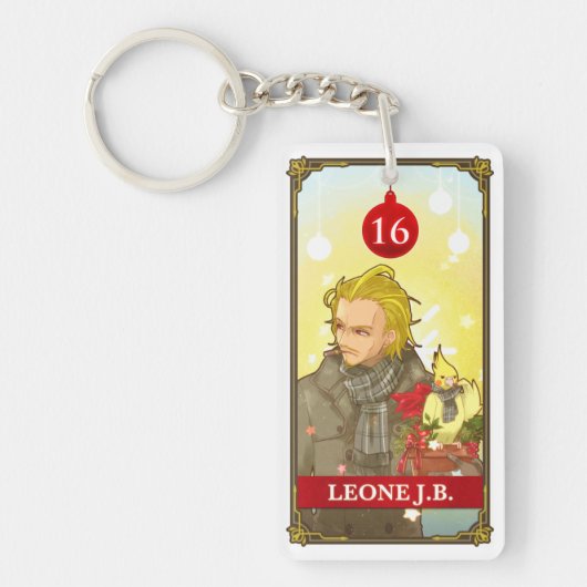 Hatoful Advent Leone-Yuuya Sleutelhanger (Voorkant)