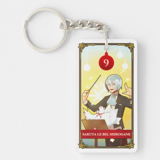 Hatoful Advent Sakuya-Albert Sleutelhanger (Voorkant)