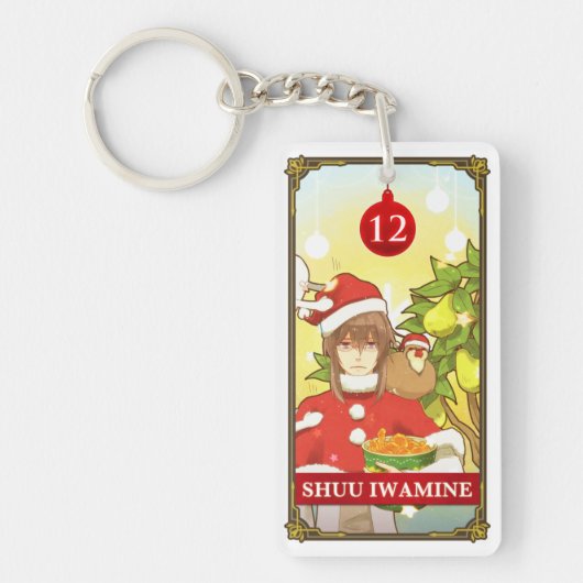 Hatoful Advent Shuu-Ryuuji Sleutelhanger (Voorkant)