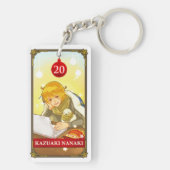 Hatoful Advent The king-Kazuaki kun Sleutelhanger (achterkant)