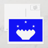 Hatohobei Flag Briefkaart (Voorkant / Achterkant)