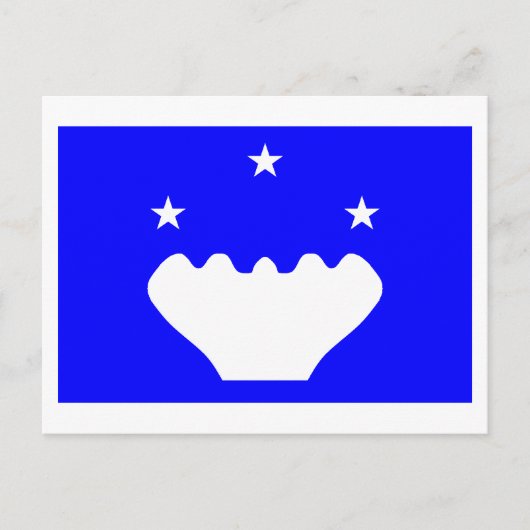 Hatohobei Flag Briefkaart (Voorkant)