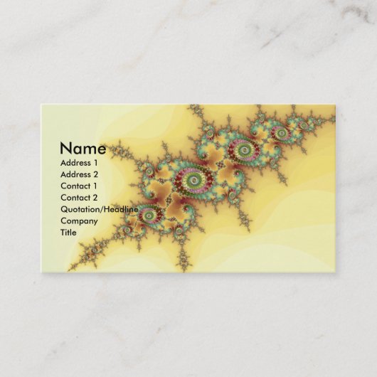 Hatpin Visitekaartje (Voorkant)