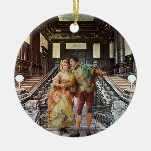 Hats Off! Keramisch Ornament (Voorkant)