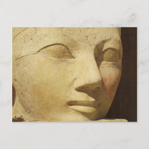 Hatshepsut standbeeld, farao Hatshepsut of Egypt Briefkaart