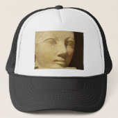 Hatshepsut standbeeld, farao Hatshepsut of Egypt Trucker Pet (Voorkant)