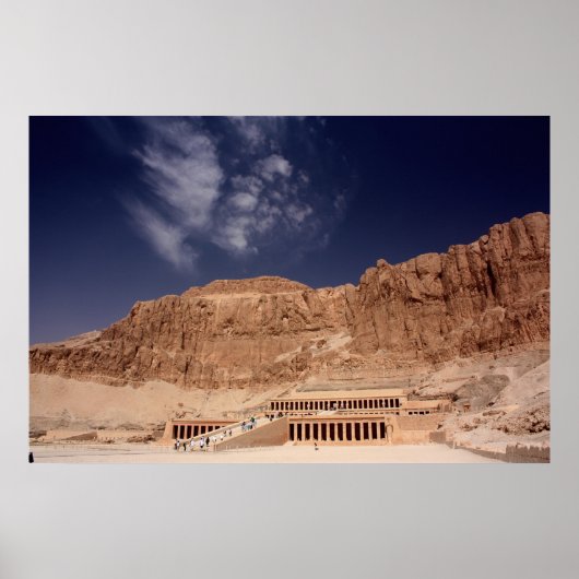 Hatshepsut's tempel poster (Voorkant)