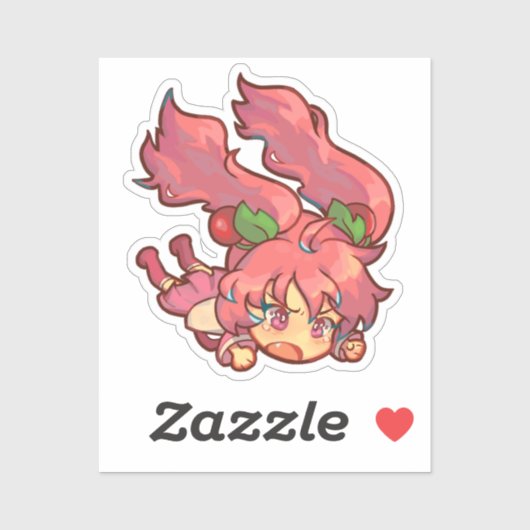 Hatsune Miku Sakura Ver. Falling Sticker (Vel)