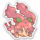Hatsune Miku Sakura Ver. Falling Sticker (Voorkant)