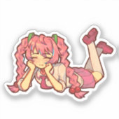Hatsune Miku Sakura Versie Sticker (Voorkant)