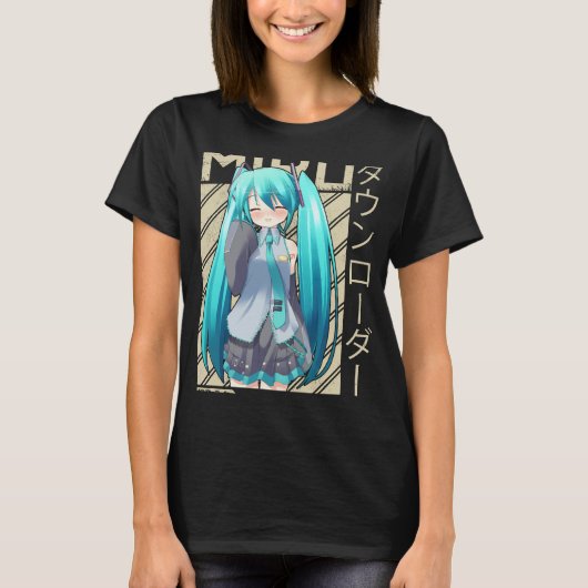 Hatsune Miku T-shirt (Voorkant)