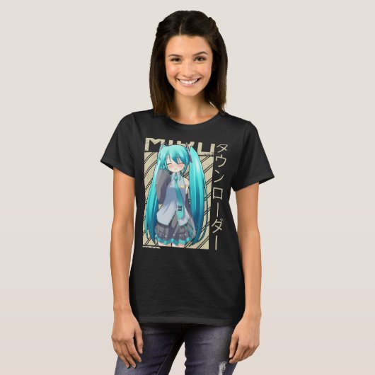 Hatsune Miku T-shirt (Voorkant volledig)