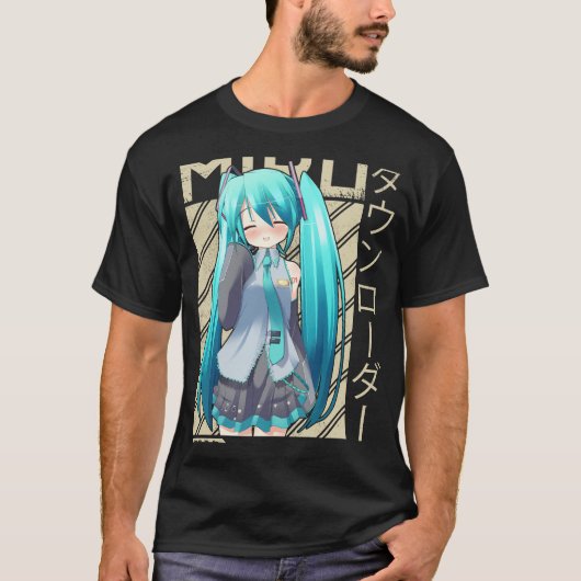 Hatsune Miku T-shirt (Voorkant)