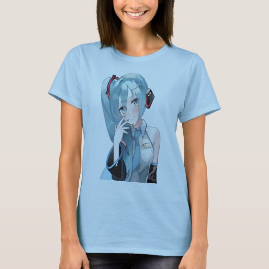 Hatsune miku t-shirt (Voorkant)