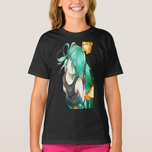 Hatsune miku t-shirt (Voorkant)