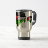 Hatta Design Palestinian Flag Travel Mug Reisbeker (Voorkant rechts)