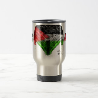 Hatta Design Palestinian Flag Travel Mug Reisbeker