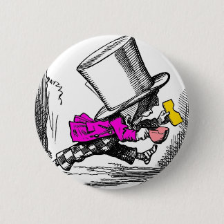 Hatter verliet de rechtbank ronde button 5,7 cm