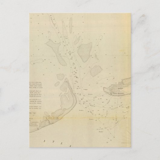 Hatteras Inlet, NC Briefkaart (Voorkant)