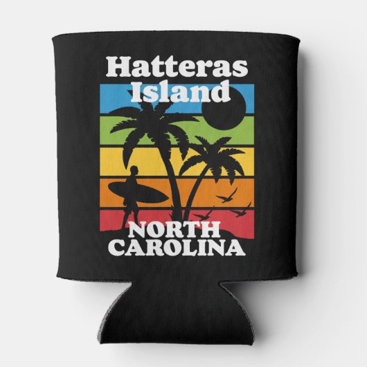 Hatteras Island, North Carolina Blikjeskoeler (Achterkant)