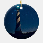 Hatteras Light. Keramisch Ornament (Achterkant)
