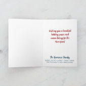 Hatteras Lighthouse Beach Kerstmis - Kerstkaart Feestdagen Kaart (Binnen)