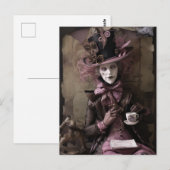Hatters Tea Briefkaart (Voorkant / Achterkant)
