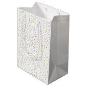 Hattie Confetti Watercolor Stippen Cadeautas (Achterkant Gekanteld)