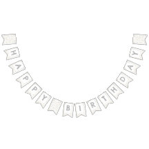 Hattie Confetti Waterverf Stippen Bunting Flag