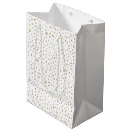 Hattie Confetti Waterverf Stippen Gift Bag Medium Cadeauzakje